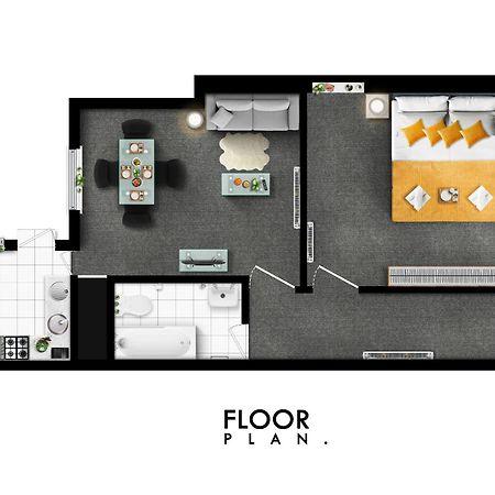 Albion Apartment By Klass Living Coatbridge Exterior foto