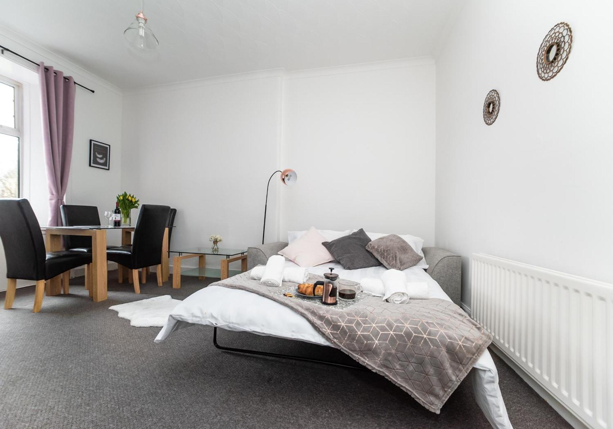 Albion Apartment By Klass Living Coatbridge Exterior foto